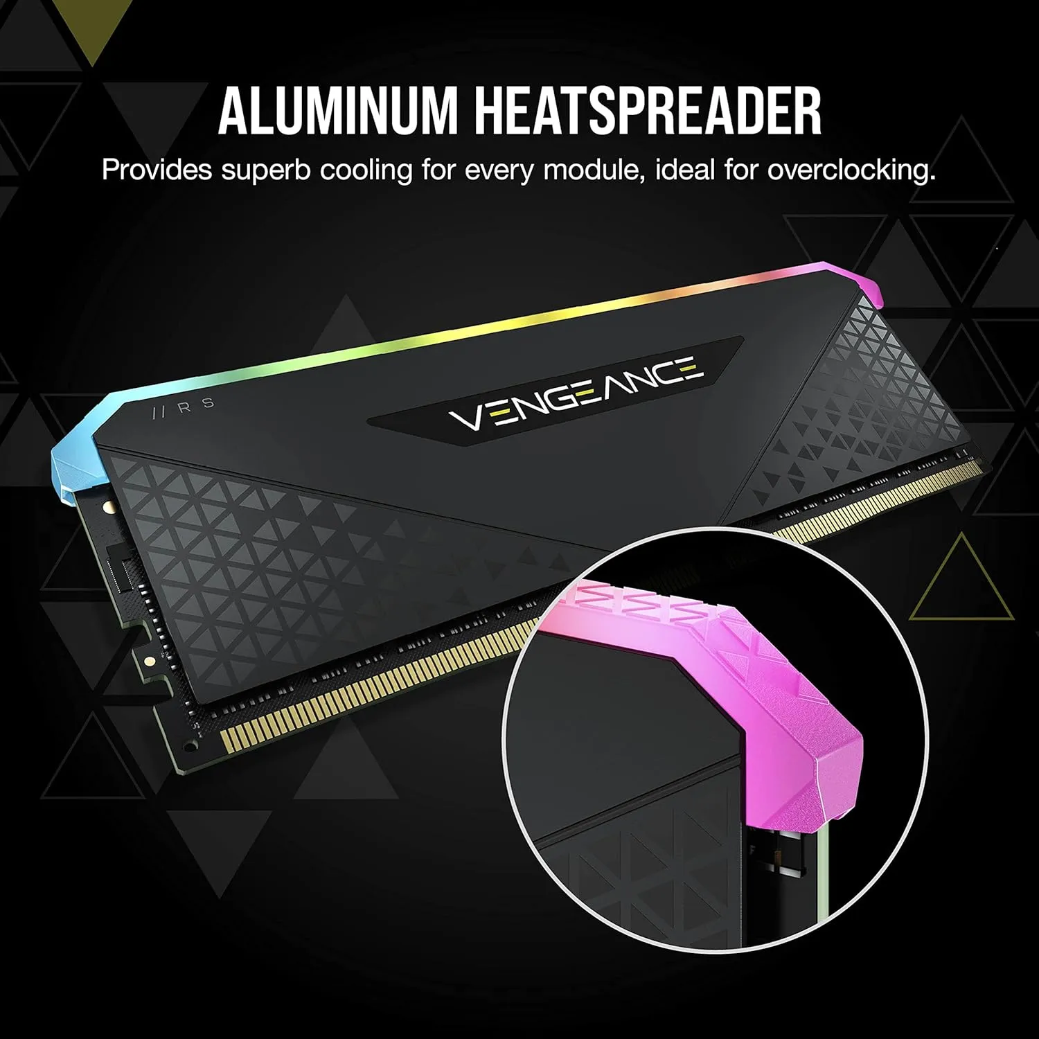 Corsair Vengeance RGB RS 64GB (32GBx2) DDR4 3200MHz CL16 Desktop RAM overview 5