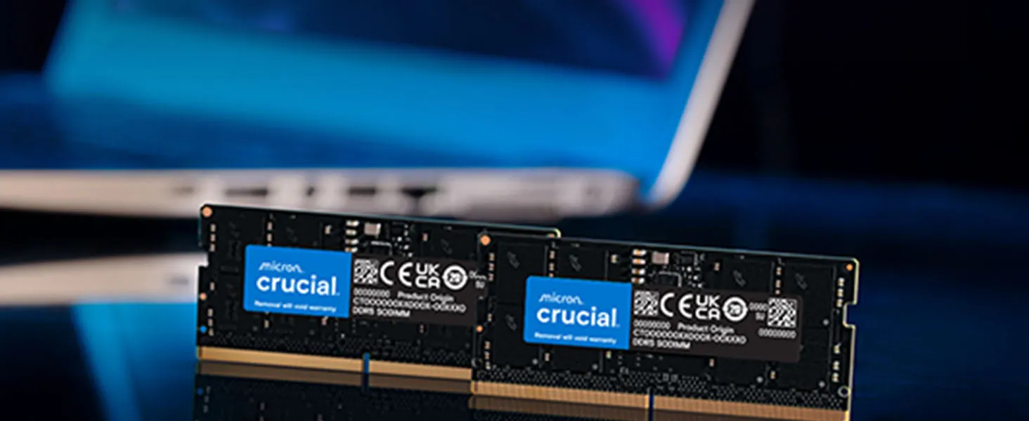 Crucial 128GB (2x64GB) DDR5 5600MHz SO-DIMM Memory Kit (CT2K64G56C46S5) overview 3