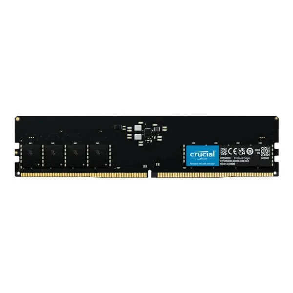 Crucial 16GB (16GBx1) DDR5 5600MHz CL46 Desktop RAM