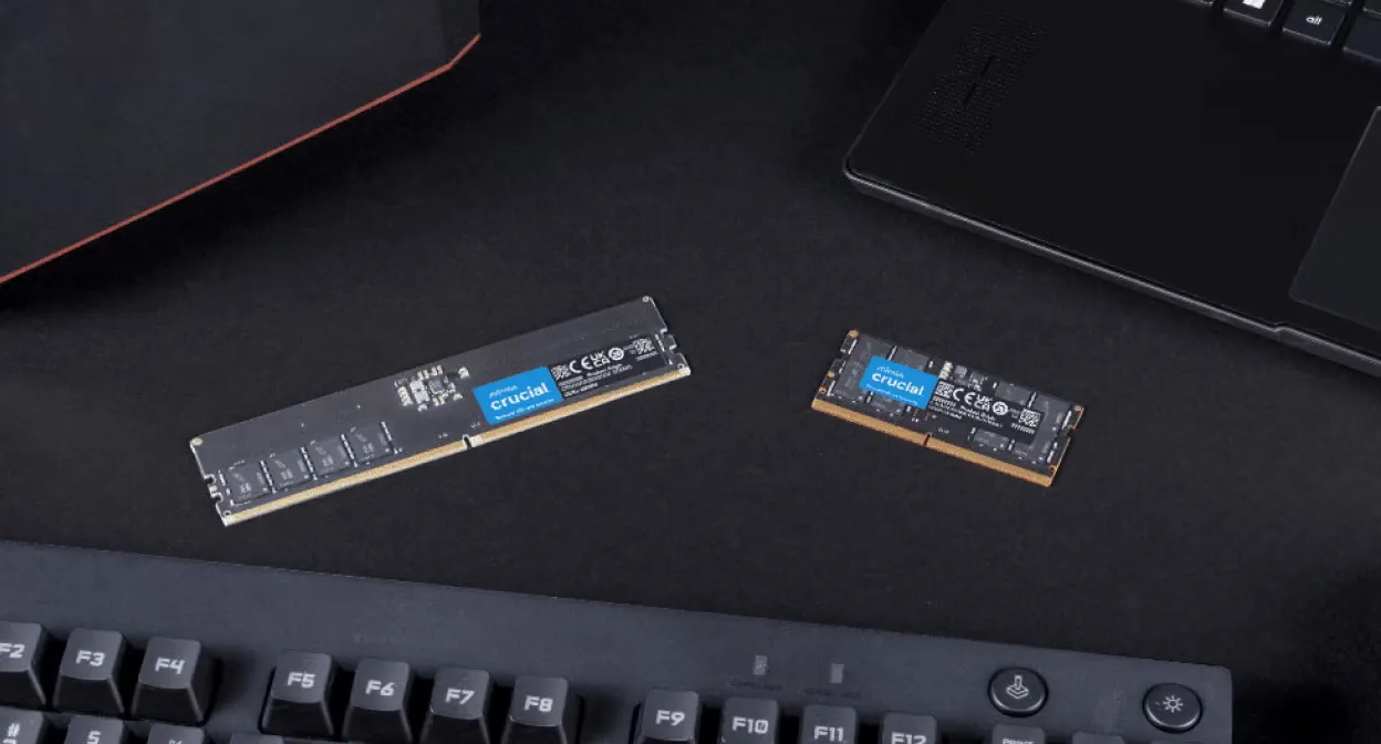 Crucial 32GB DDR5 5200 MHz CL42 (16Gbit) Laptop Memory (CT32G52C42S5) overview 3