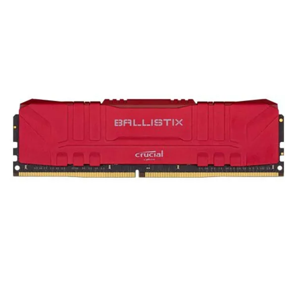 Crucial Ballistix 16GB DDR4-3000 Desktop Gaming Memory (Red) BL16G30C15U4R