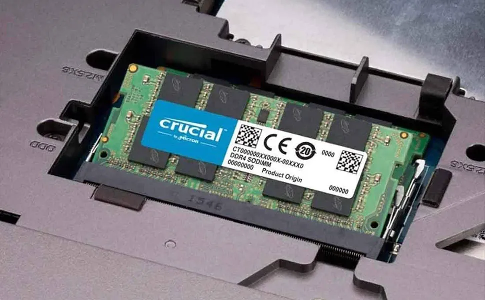 Crucial Basics 4GB DDR4 2666MHZ SODIMM Laptop Memory (CB4GS2666) overview 6