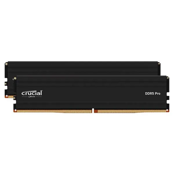 Crucial Pro 128GB Kit (2x64GB) DDR5 5600MHz Desktop Gaming Memory (CP2K64G56C46U5)