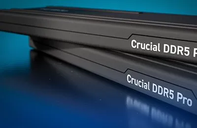 Crucial Pro 48GB Kit (2x24GB) DDR5 5600MT/s CL46 Memory Kit (Black) overview 5