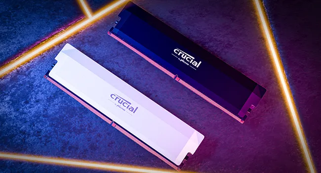 Crucial Pro 64GB 2x32GB DDR5 6400 MHz UDIMM Memory Kit (Black) overview 6