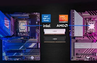 Crucial Pro Overclocking 32GB (2x16GB) DDR5 6400 MHz CL38 UDIMM Memory Kit (Black) overview 5