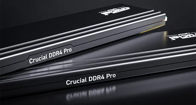 Crucial Pro RAM 64GB (2x32GB) DDR4 3200MHz CL22 Desktop Memory Kit (CP2K32G4DFRA32A) overview 2