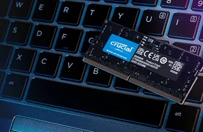 Crucial RAM 16GB (1 X 16GB) DDR5 4800MHz CL40 SODIMM Laptop Memory (CT16G48C40S5,Black) overview 3