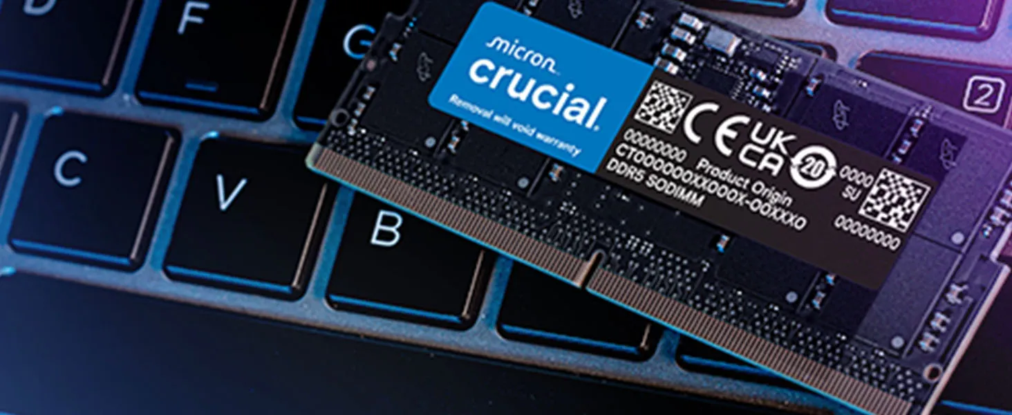 Crucial RAM 96GB Kit 2x48GB DDR5 5600MHz SODIMM CL46 Laptop Memory (CT2K48G56C46S5) overview 3