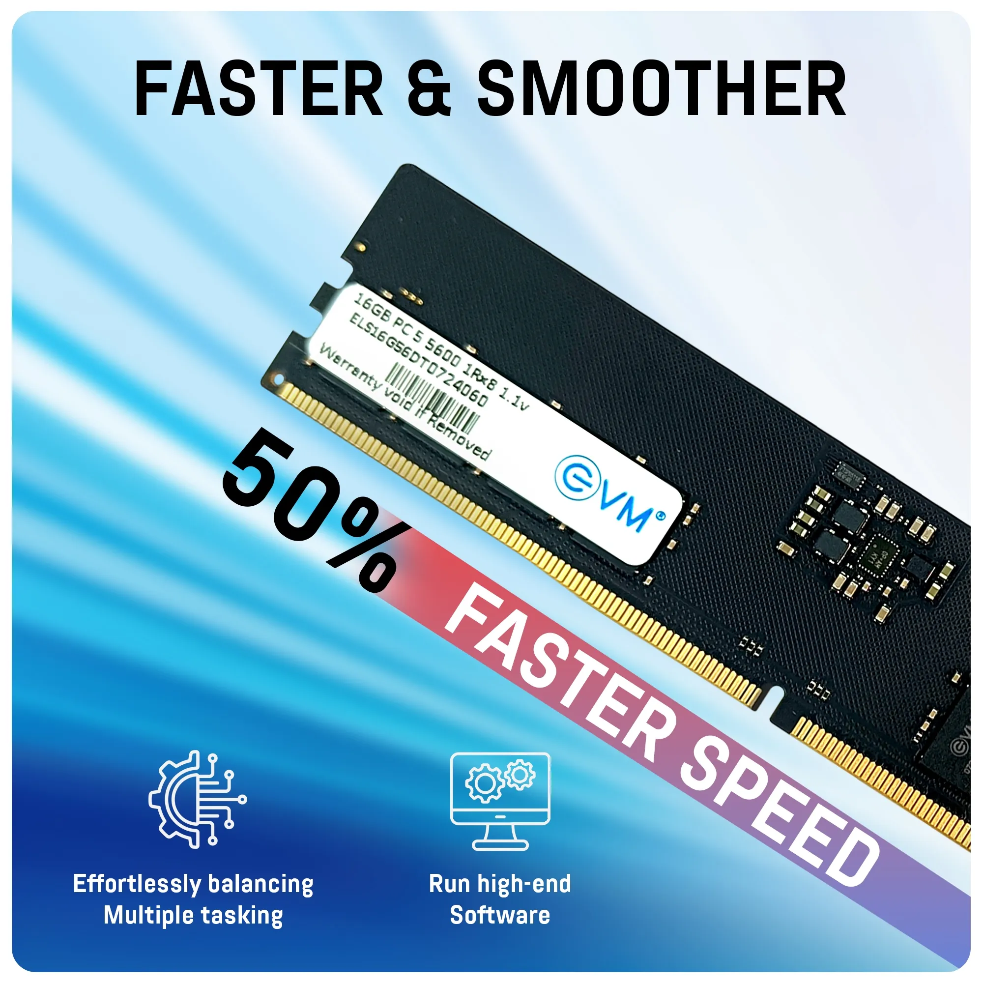 EVM 16GB DDR5 5600MHz Desktop RAM overview 2