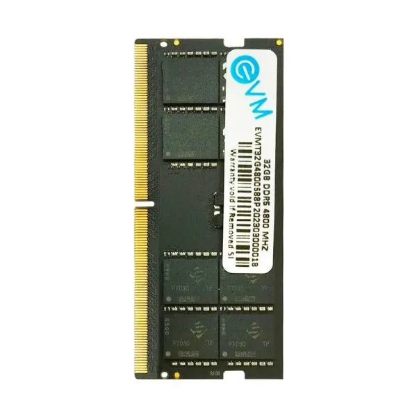 EVM 32GB (1 X 32GB) DDR5 4800MHz SoDimm Laptop RAM