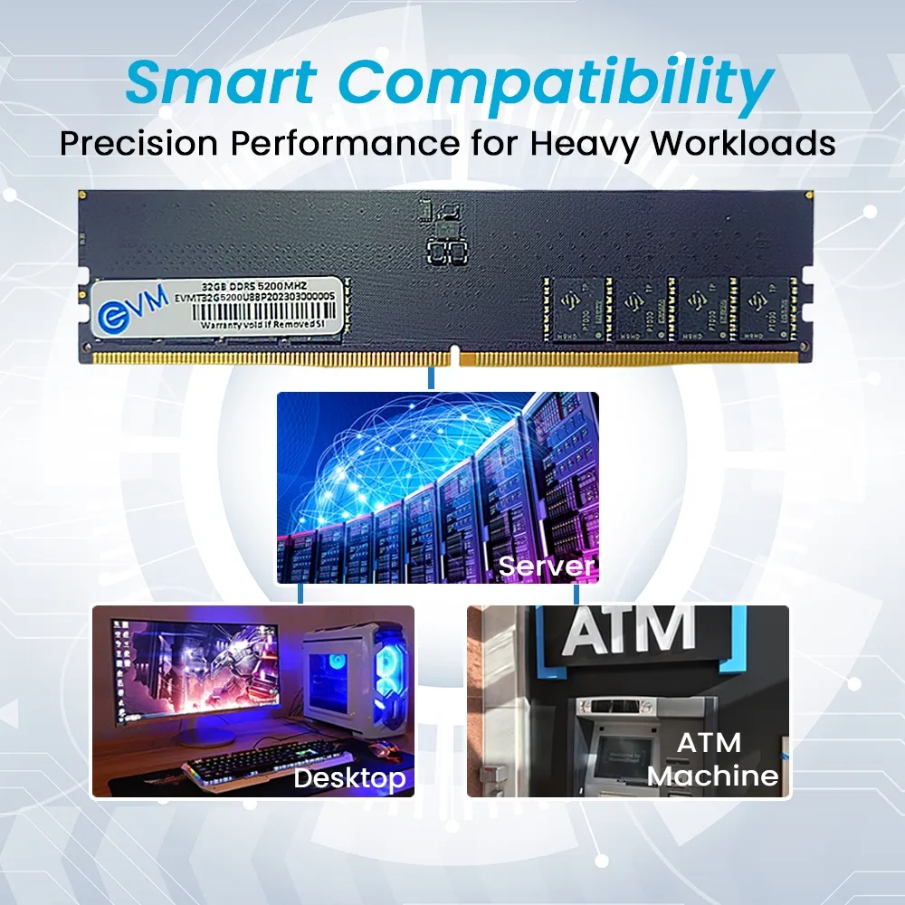 EVM 32GB (1 X 32GB) DDR5 5200MHz Desktop Ram overview 4