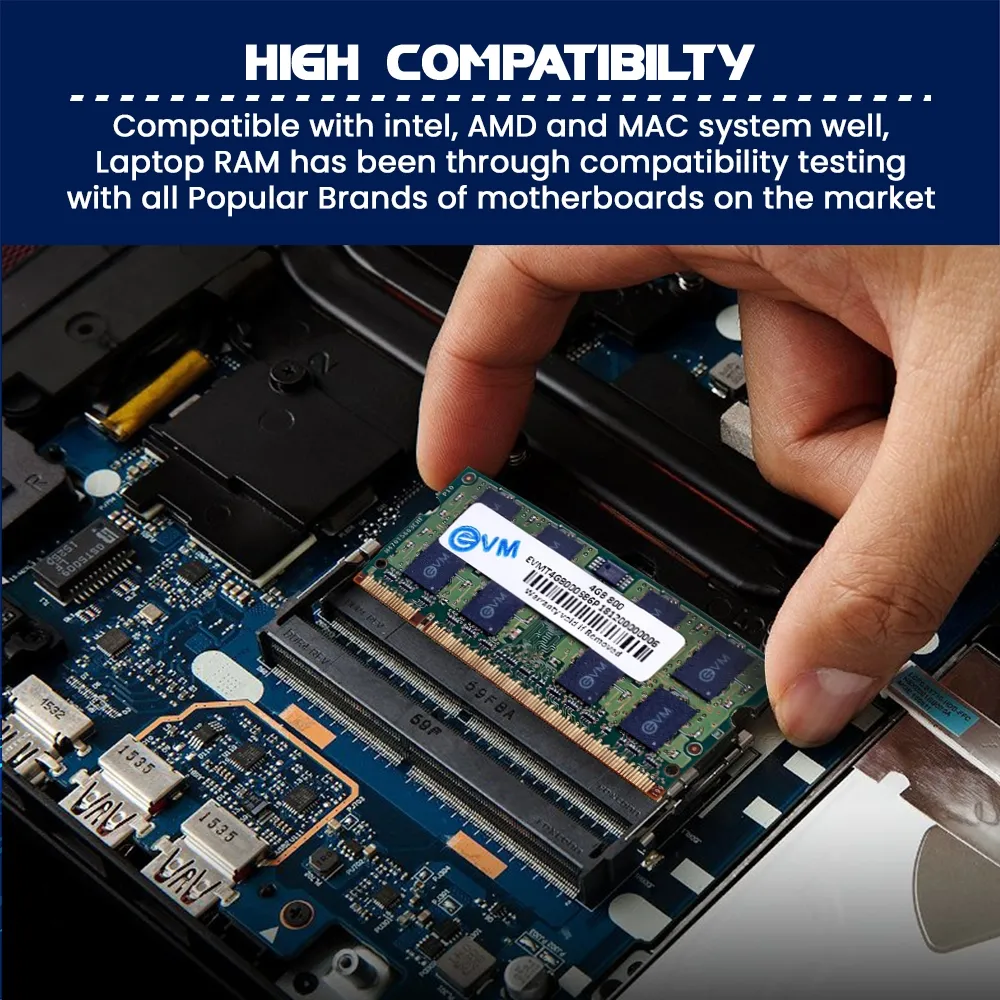 EVM 4GB DDR2 800MHz SoDimm Laptop RAM overview 4