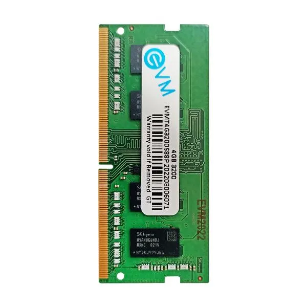 EVM 4GB DDR4 3200MHz SoDimm Laptop Ram