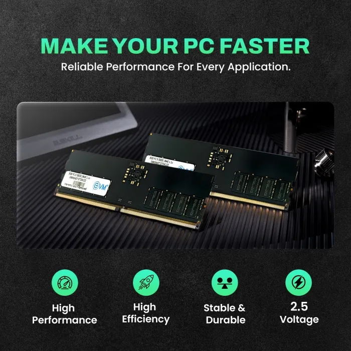 EVM 8GB DDR5 5600MHz Desktop RAM overview 4
