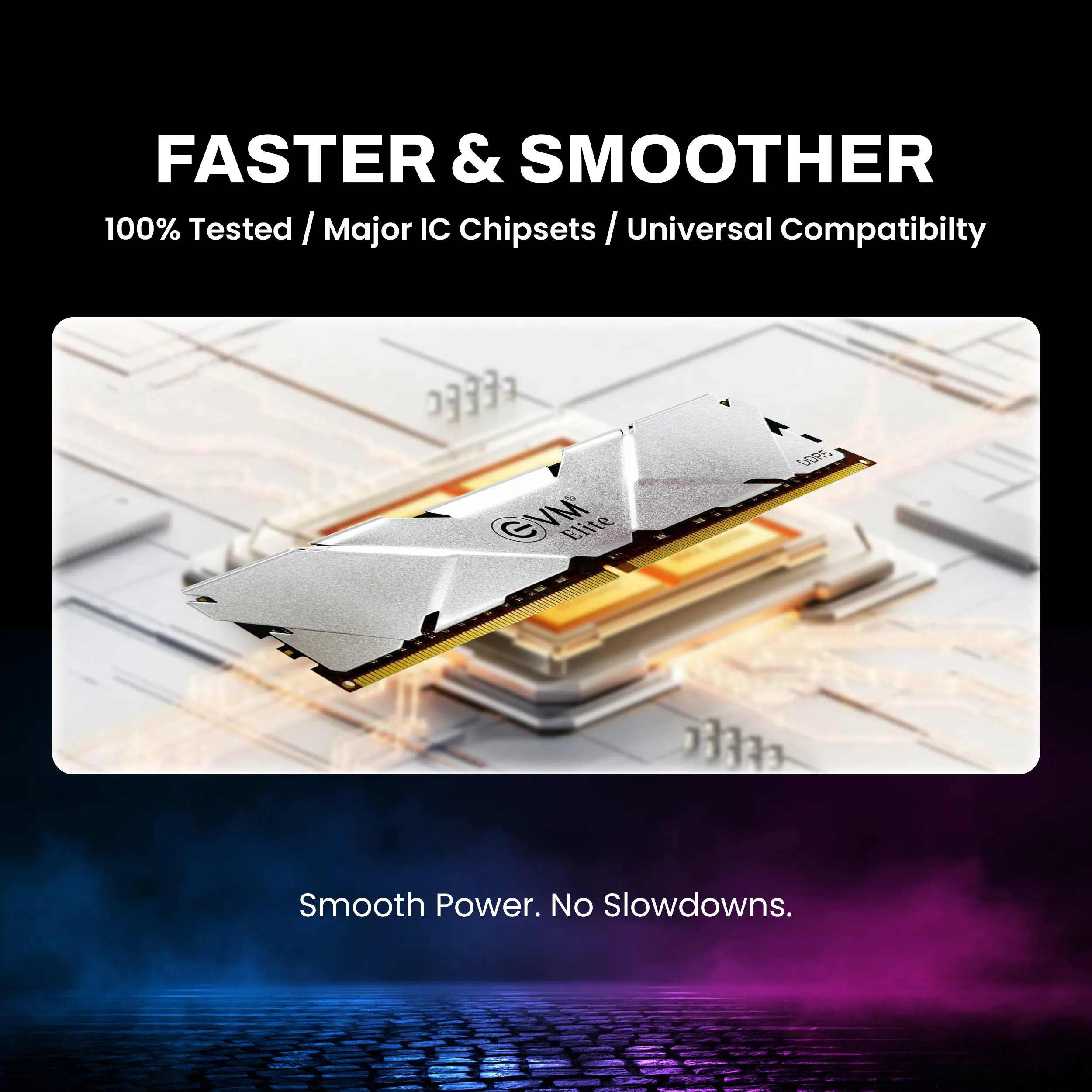 EVM ELITE GAMING RAM 32GB DDR5 5600 MHz Desktop overview 3