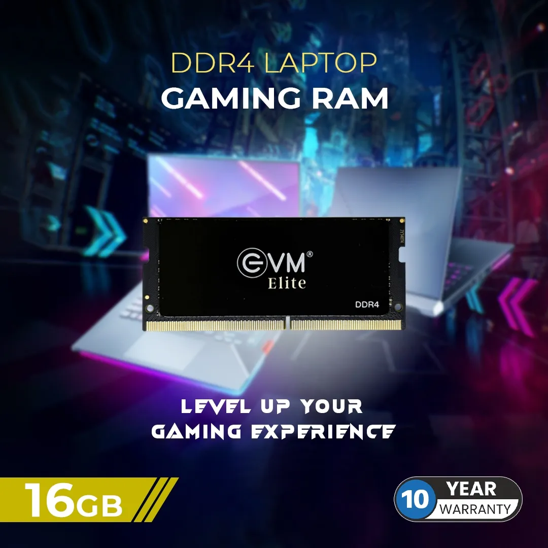 EVM Elite Gaming Ram 16gb Ddr4 3200 Mhz Laptop overview 1