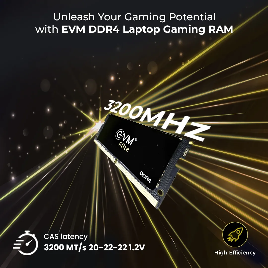 EVM Elite Gaming Ram 16gb Ddr4 3200 Mhz Laptop overview 2