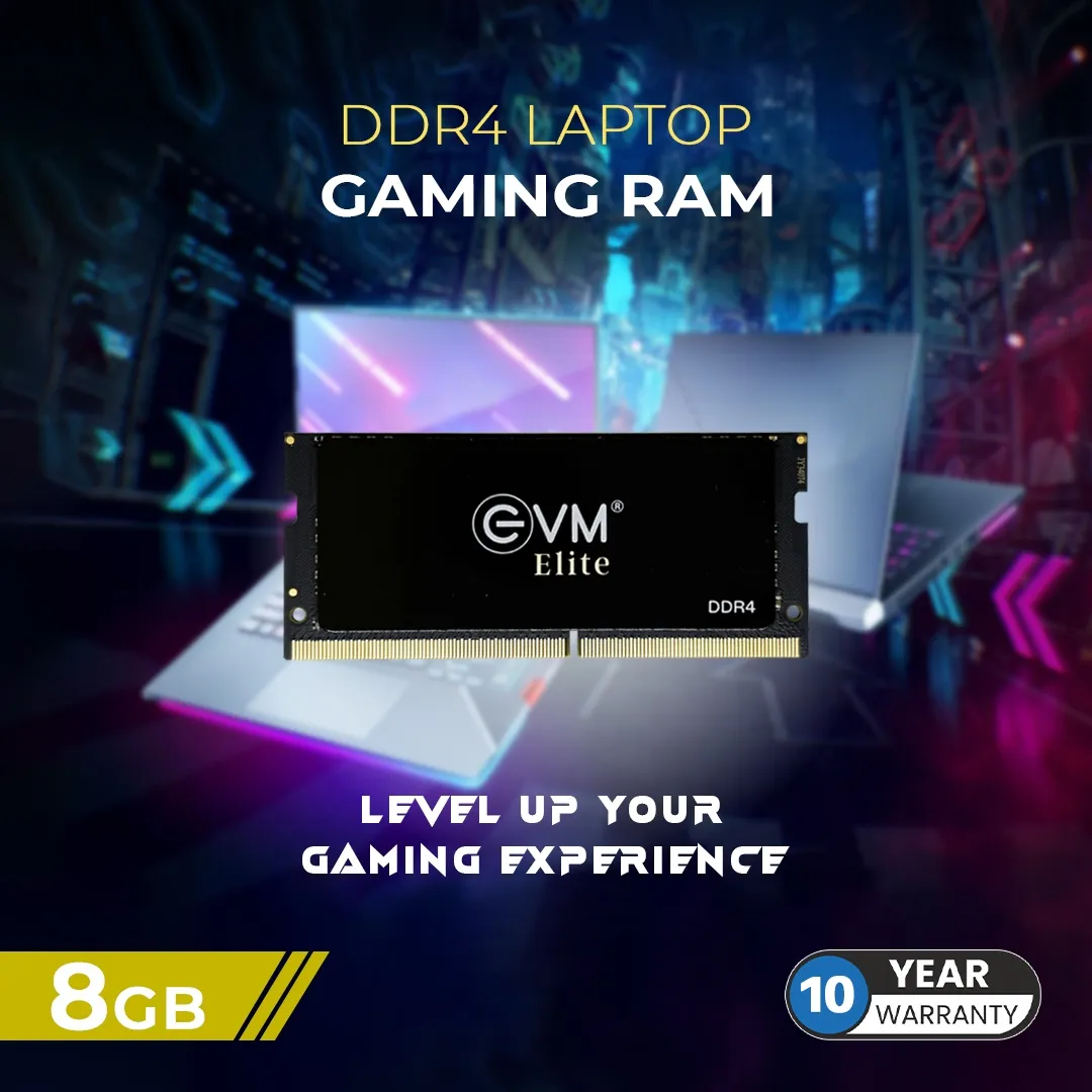 EVM Elite Gaming Ram 8gb Ddr4 3200 Mhz Laptop overview 1
