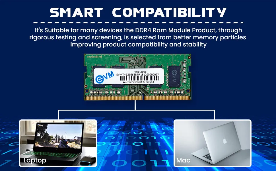 EVM Laptop DDR4 4GB RAM 2666 MHz overview 5