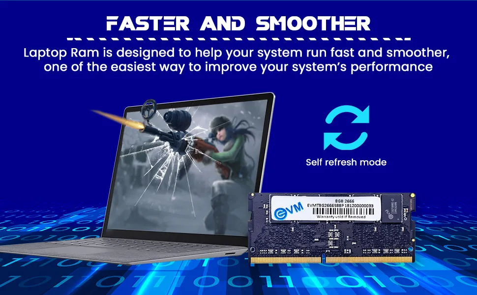 EVM Laptop DDR4 8GB RAM 2666 MHz overview 3