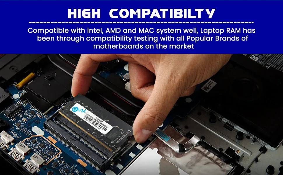 EVM Laptop DDR4 8GB RAM 3200 MHz overview 4