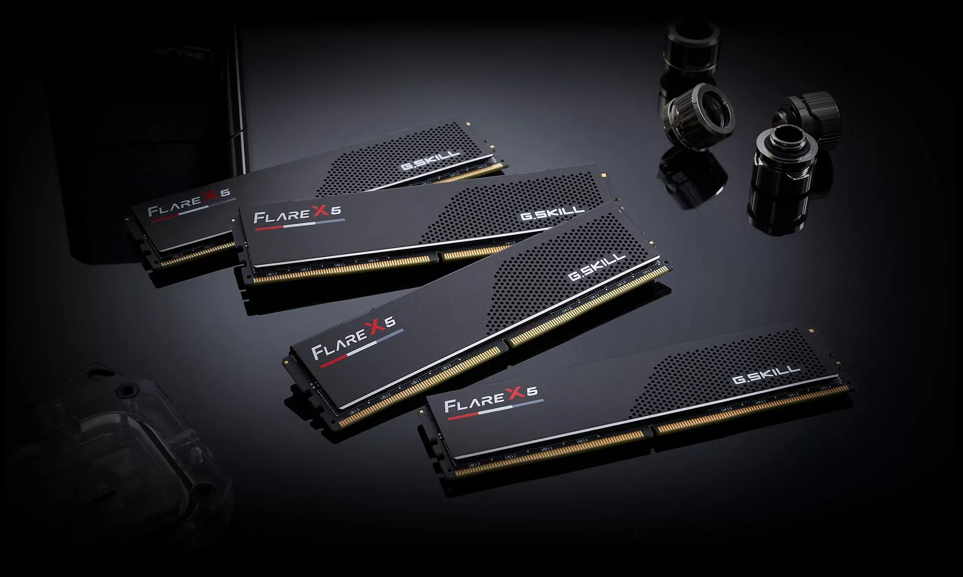 G.Skill Flare X5 32GB (16GBx2) DDR5 6000MHz CL36 Desktop Ram (Matte Black) overview 1