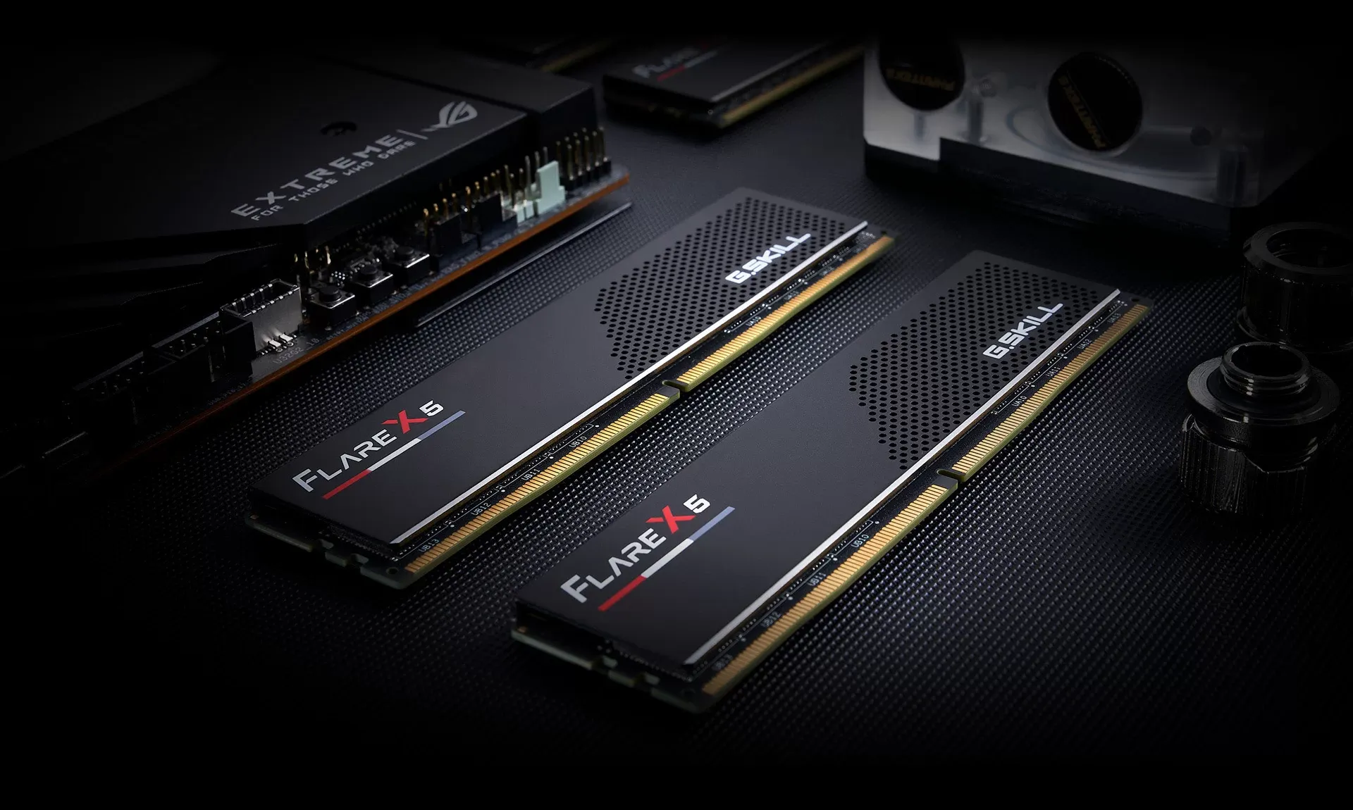 G.Skill Flare X5 32GB (16GBx2) DDR5 6000MHz CL36 Desktop Ram (Matte Black) overview 2