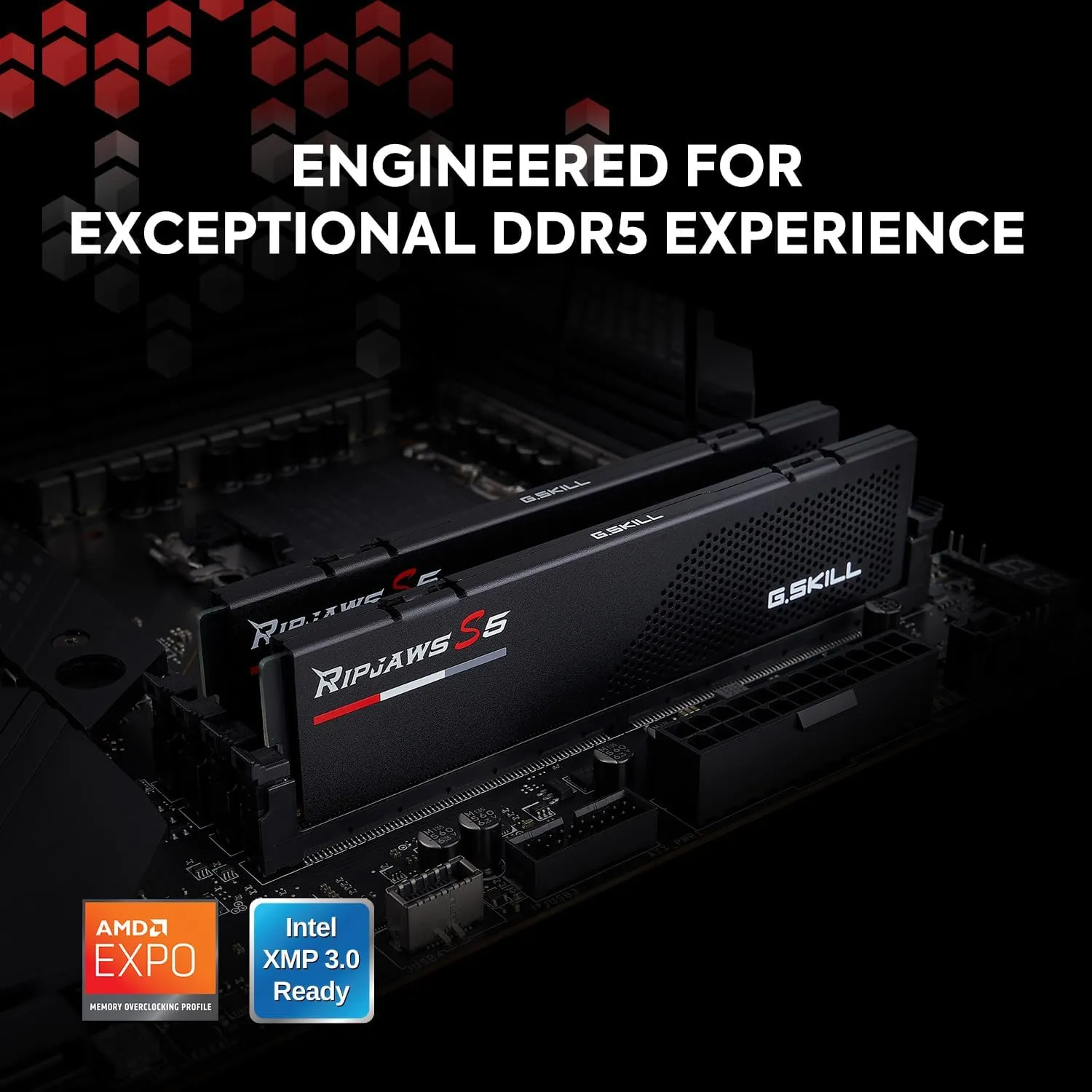 G.Skill Ripjaws S5 16GB 5600MHz CL40 DDR5 RAM overview 1