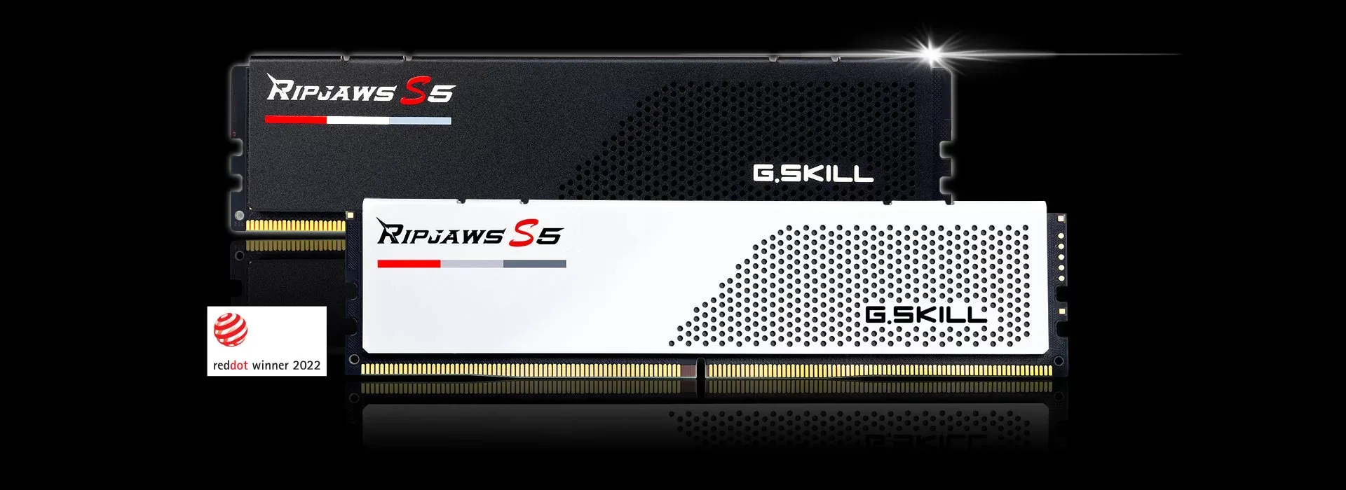 G.Skill Ripjaws S5 32GB (32GBx1) DDR5 5600MHz CL36 Desktop RAM (Matte Black) overview 2