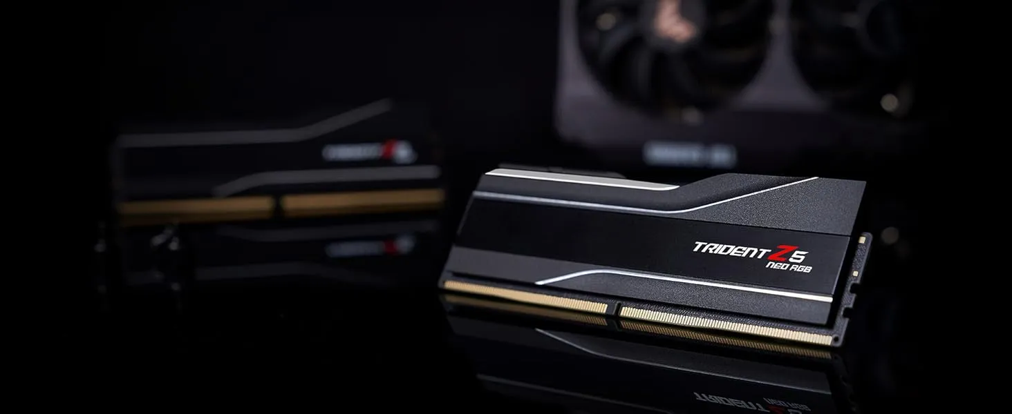 G.Skill Trident Z5 Neo 64GB (32GBx2) Kit 6000MHZ (Matte Black) F5-6000J3040G32GX2-TZ5NR CL30 overview 5