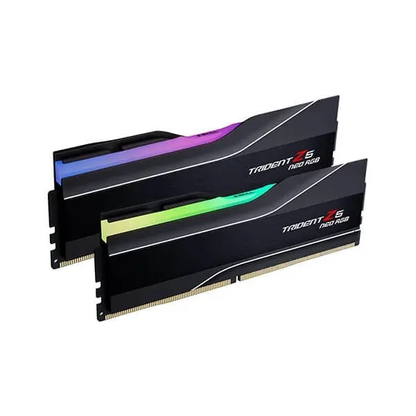 G.Skill Trident Z5 Neo RGB 32GB (16GBx2) DDR5 6000MHz CL36 Desktop RAM (Matte Black)