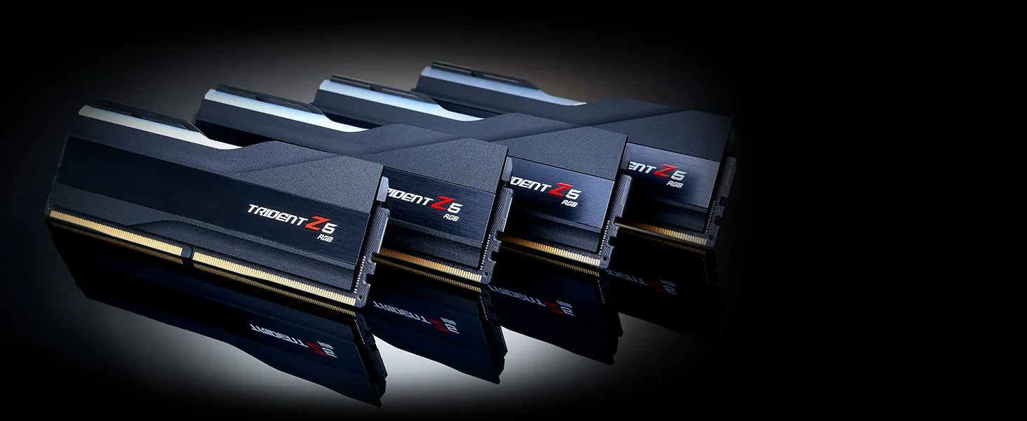 G.Skill Trident Z5 RGB 64GB (32GBx2) DDR5 6000MHz CL30 Desktop RAM (White) overview 2