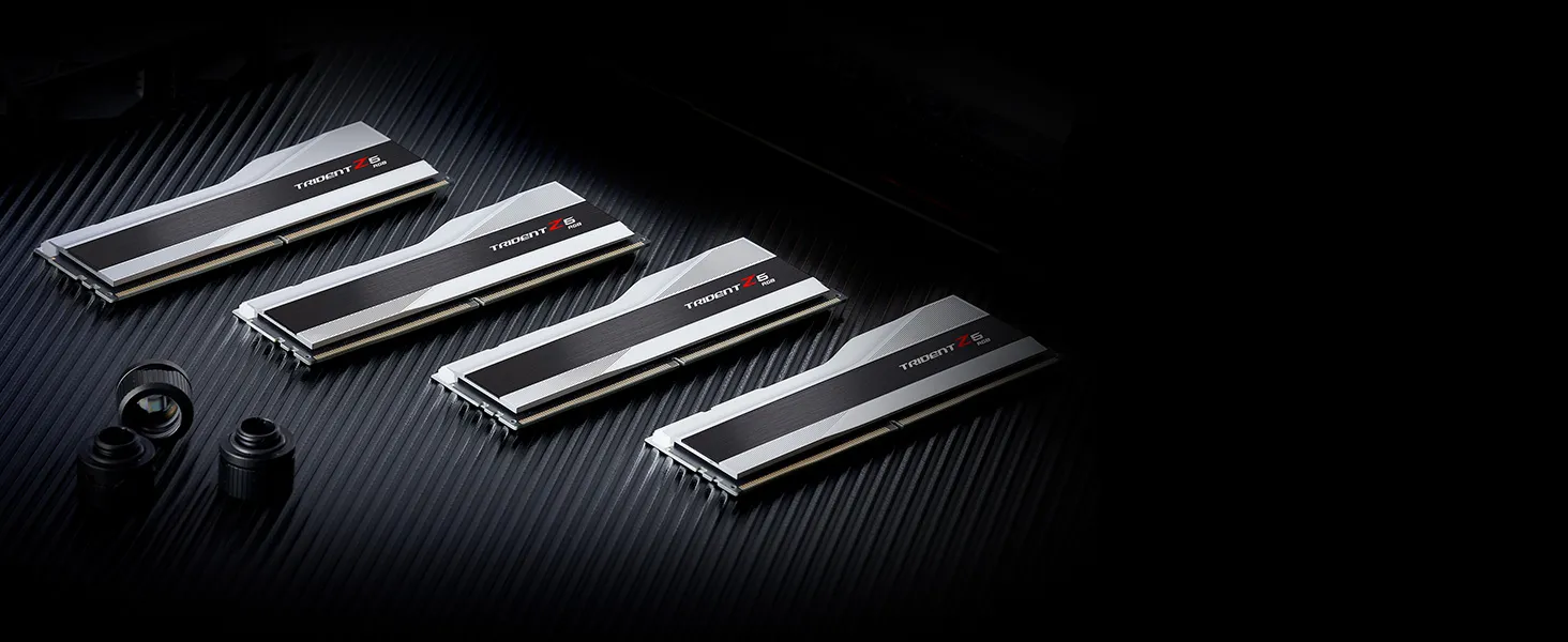 G.Skill Trident Z5 RGB 64GB (32GBx2) DDR5 6000MHz CL30 Desktop RAM (White) overview 4