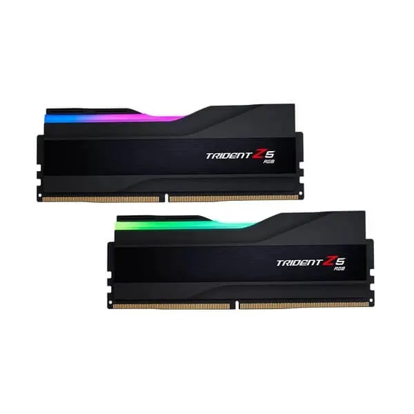 G.Skill Trident Z5 RGB 64GB (32GBx2) DDR5 6000MHz CL36 Desktop RAM (Matte Black)
