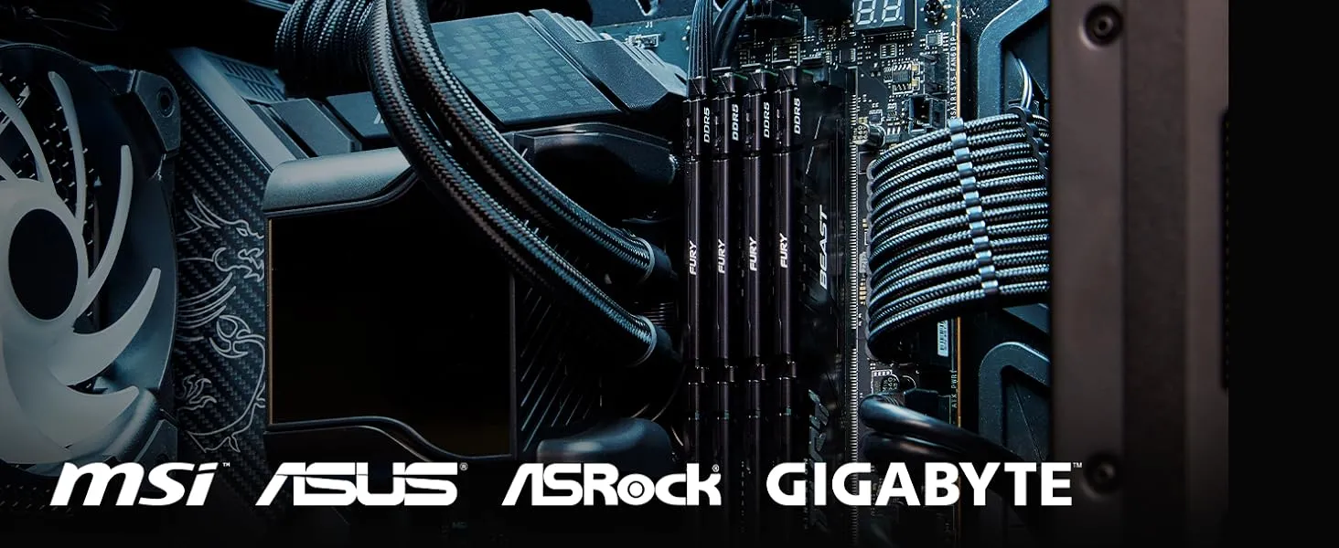 KINGSTON FURY BEAST 16GB DDR5 5600 MHz desktop Ram overview 5