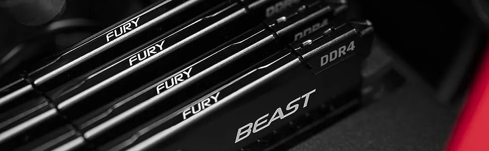 Kingston FURY 8GB 3200MHz DDR4 CL16 DIMM Ram (Black) overview 5