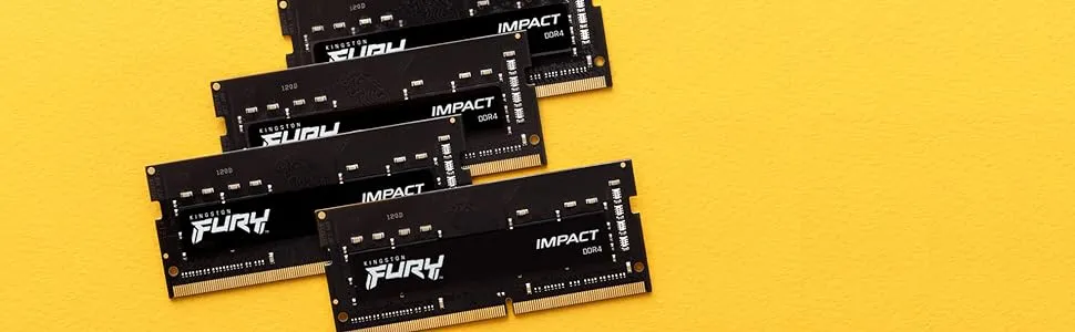Kingston FURY 8GB 3200MHz DDR4 CL20 SODIMM Laptop Ram (KF432S20IB/8) overview 1