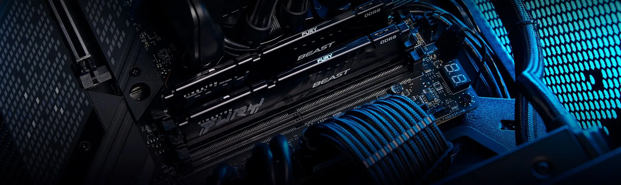 Kingston FURY Beast 64GB 5600MT/s DDR5 CL36 Desktop Memory (KF556C36BBE-64) overview 1