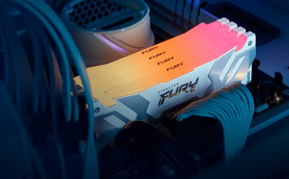 Kingston FURY Renegade RGB 32GB (2x16GB) 7200MT/s DDR5 CL38 DIMM Desktop Memory overview 3