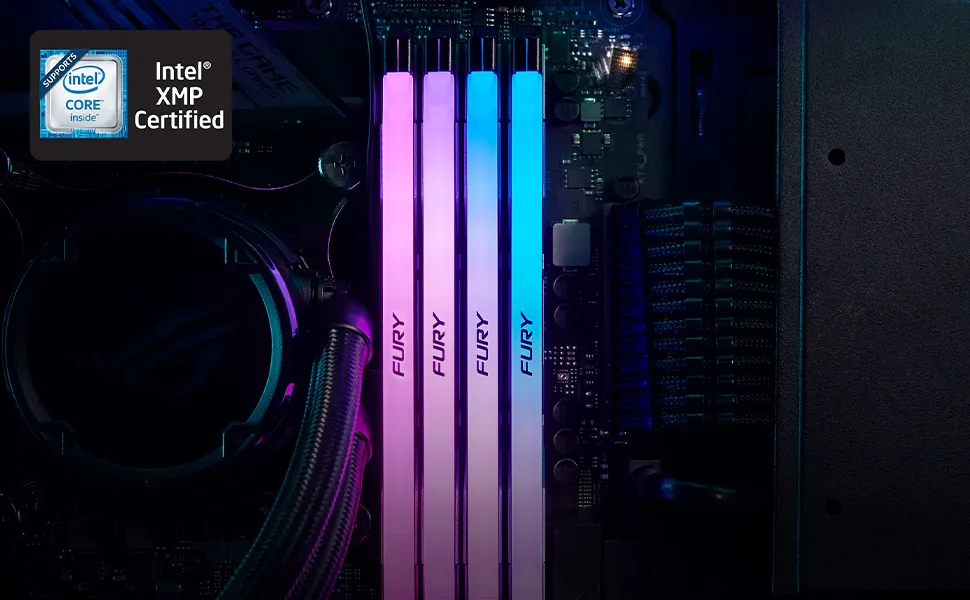Kingston FURY Renegade RGB 32GB (2x16GB) 7200MT/s DDR5 CL38 DIMM Desktop Memory overview 5