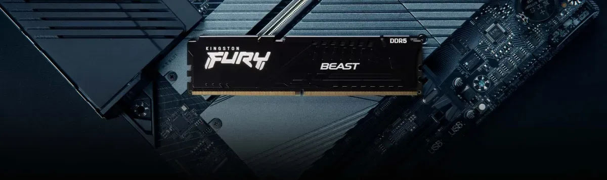 Kingston Fury Beast 32GB 5200MHz CL40 DDR5 RAM - (BLACK) overview 4