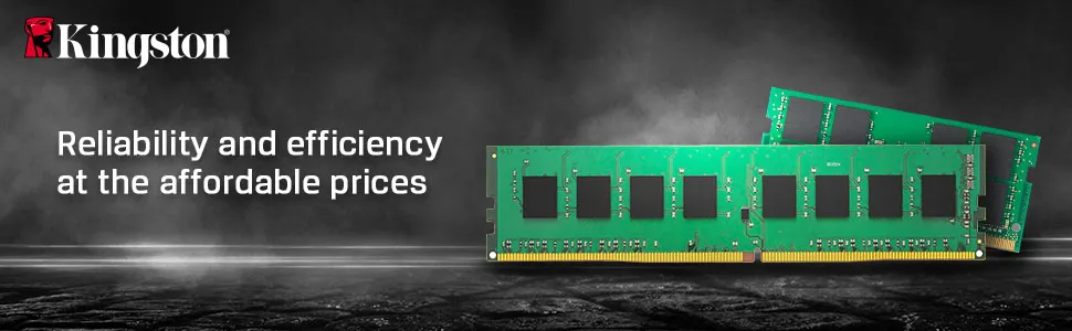 Kingston ValueRAM 8GB 3200MT/s DDR4 Desktop Memory (KVR32N22S8L/8WP) overview 1