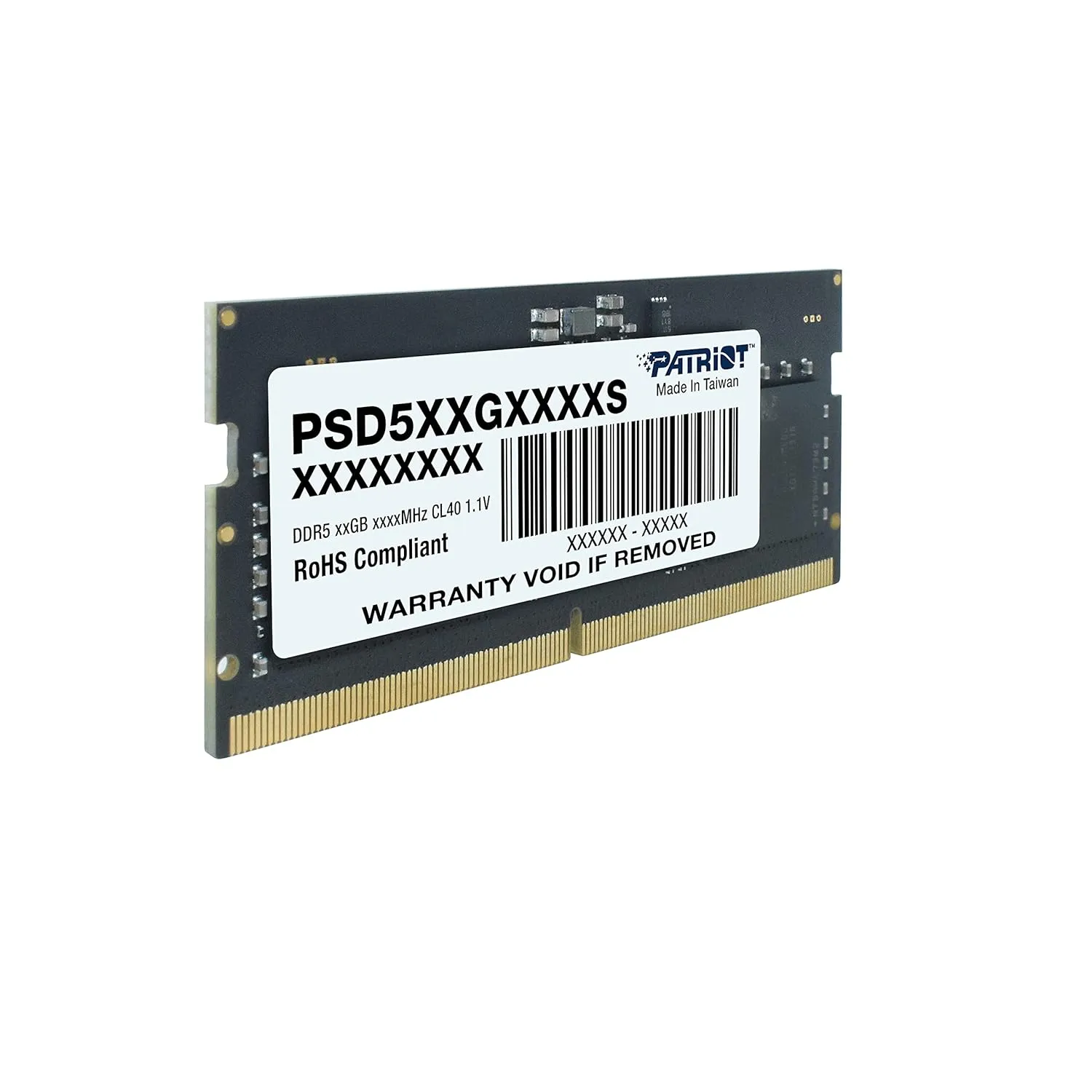 Patriot Signature Line 16GB (1x16GB) DDR5 5600MHz CL46 SO-DIMM Laptop Ram overview 2