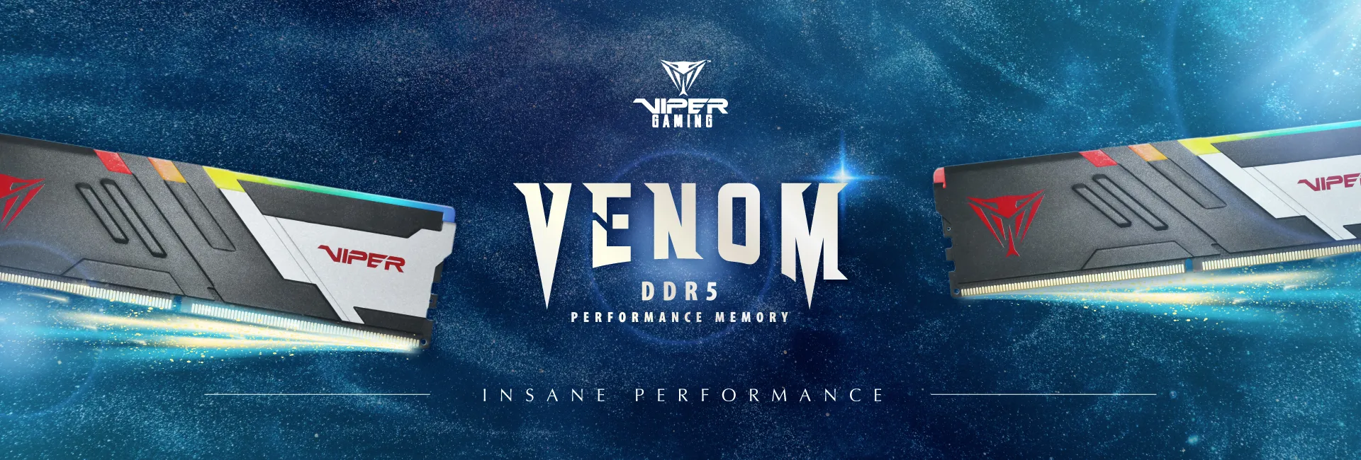 Patriot Viper VENOM 64GB (2 x 32GB) DDR5 6000MHz CL36 UDIMM Desktop Ram overview 1