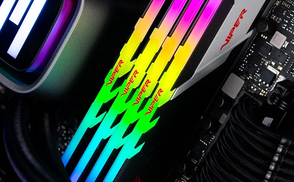 Patriot Viper Venom RGB DDR5 32GB (1X32GB) 6000MHz CL30 1.35v UDIMM Desktop Gaming Memory (PVVR532G60C30) overview 1