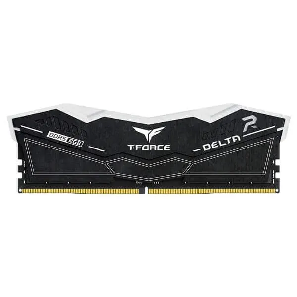 TeamGroup T-Force Delta RGB 16GB (16GBx1) DDR5 5200MHz CL40 Desktop RAM (Black)