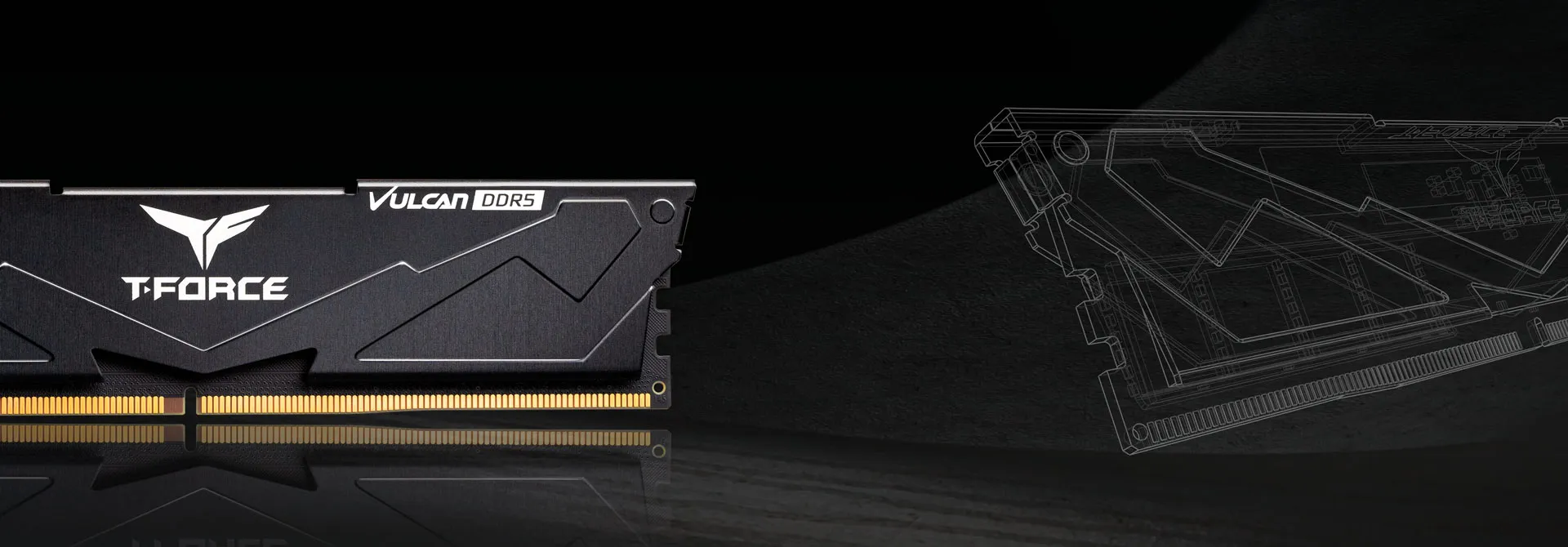 TeamGroup T-Force Vulcan 32GB 6000MHz CL38 DDR5 RAM overview 1