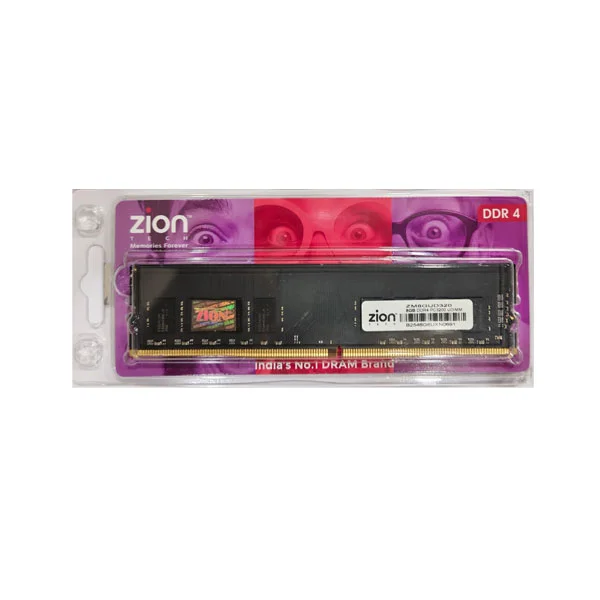 ZION 8GB DDR4 3200 MHz RAM Desktop Memory Ram overview 1