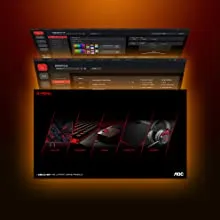 AOC 24G2Z 24 Inch Gaming Monitor (Black & Red) overview 10